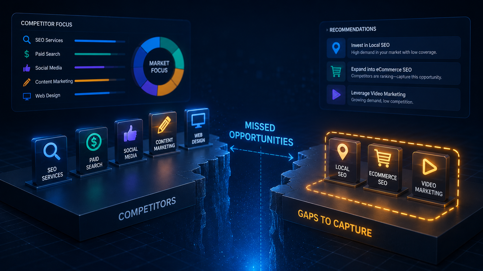 Competitor intelligence dashboard
